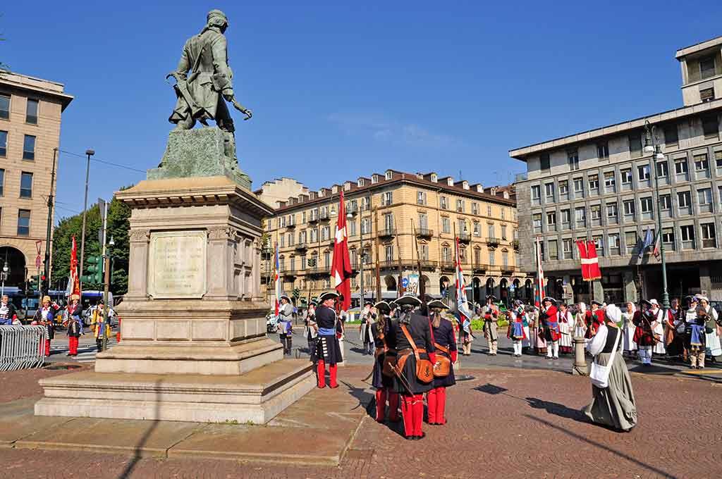 Statua di Pietro Micca a Torino