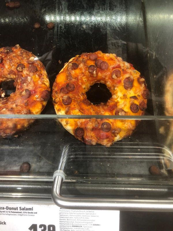 Donuts pizza, Germania