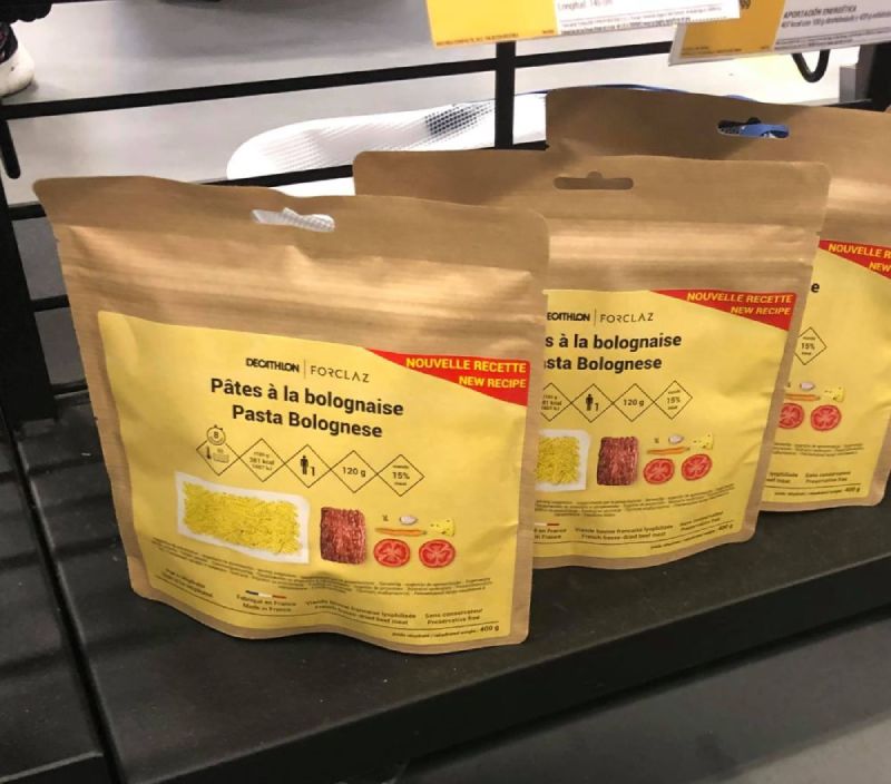 Pasta alla bolognese in busta, Spagna