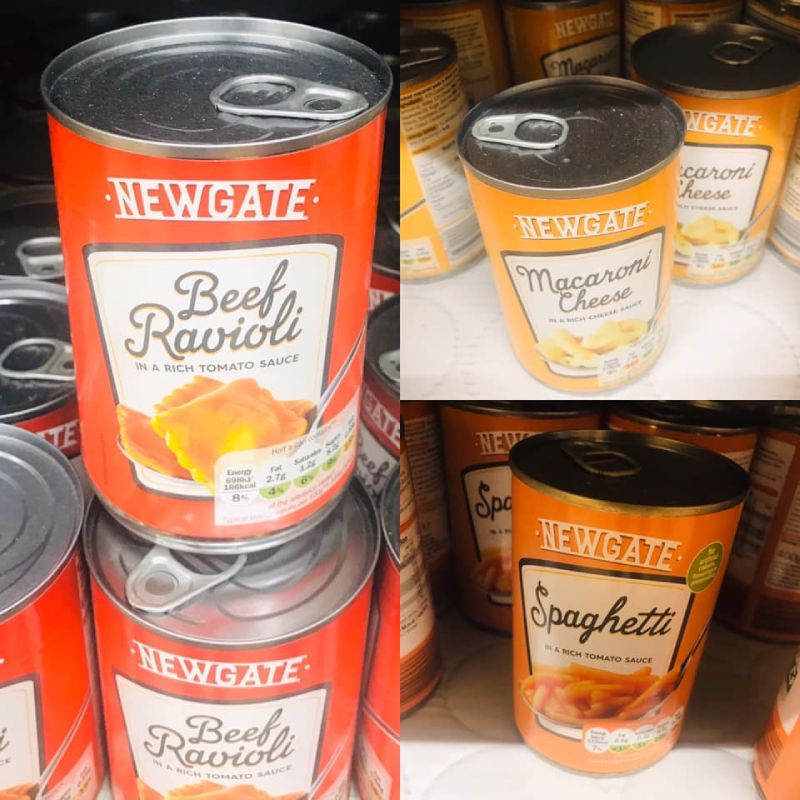 Pasta in lattina, Regno Unito