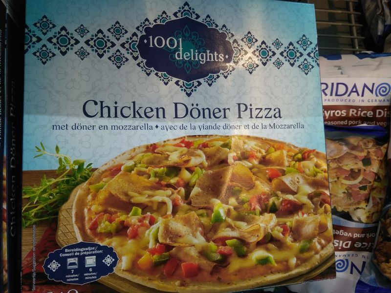 Pizza chicken doner, Lussemburgo