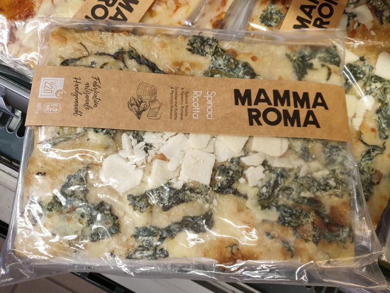 Pizza con gli spinaci, Belgio