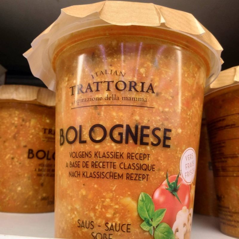 Barattolo di sugo alla bolognese, Germania