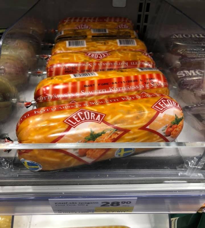 Spaghetti al sugo, Finlandia