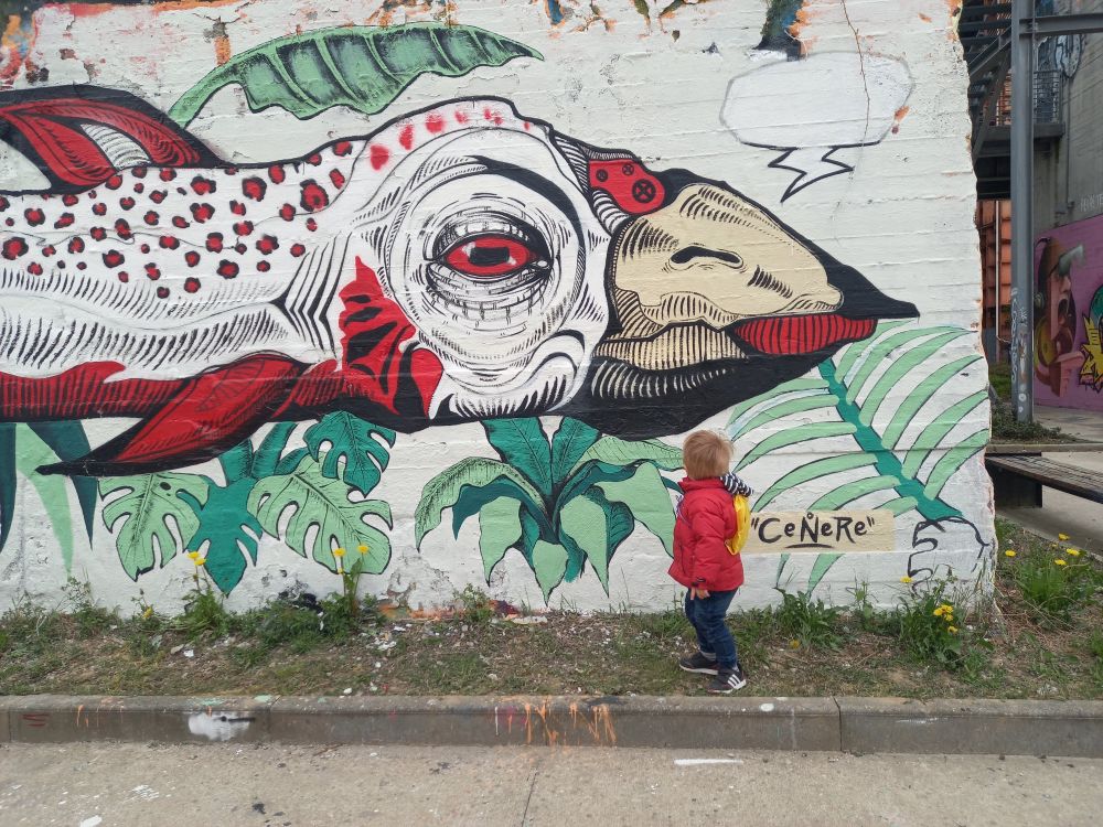 Murale al Parco Dora di Torino