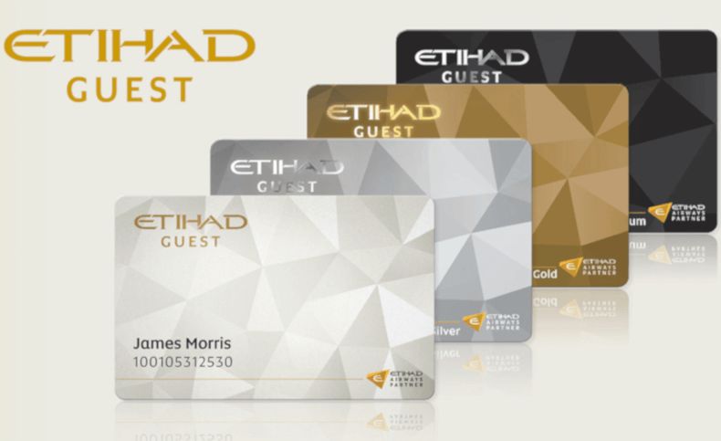 Livelli dei membri del programma fedeltà Etihad Guest per raccogliere le miglia