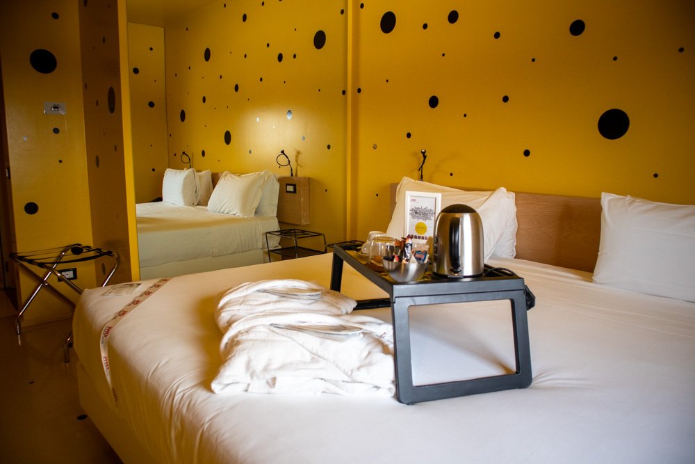 Camera L'Invasione dei Pois al JHD Dunant Hotel