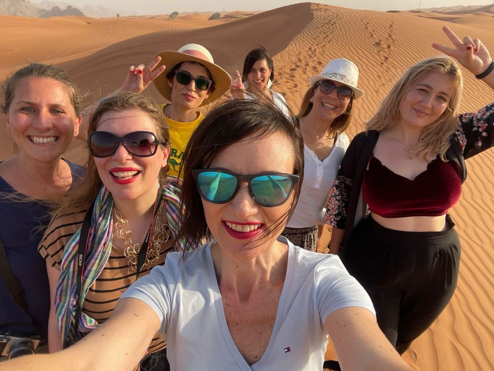 Le Travel Blogger Italiane partecipanti al fam trip #TBIDubai2021