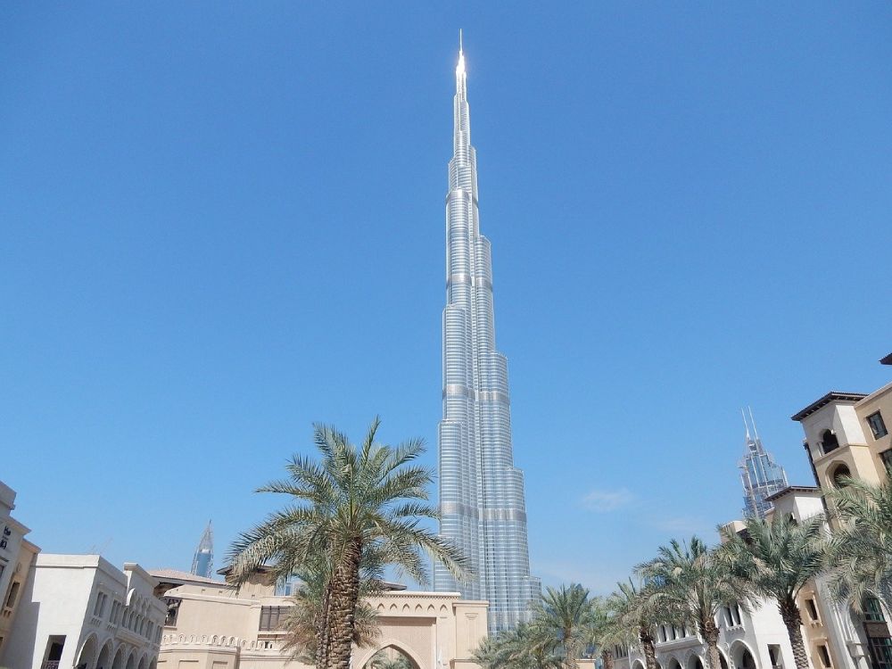 Burj Khalifa a Dubai, foto di Michael Schwinge