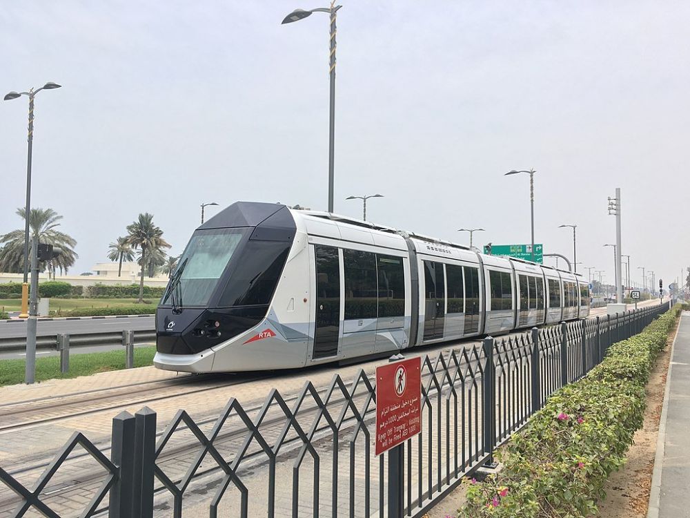 Tram di Dubai