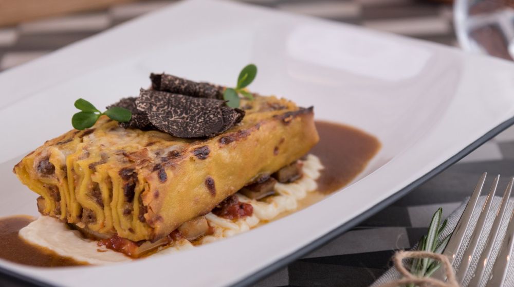 La lasagna di GIA Dubai