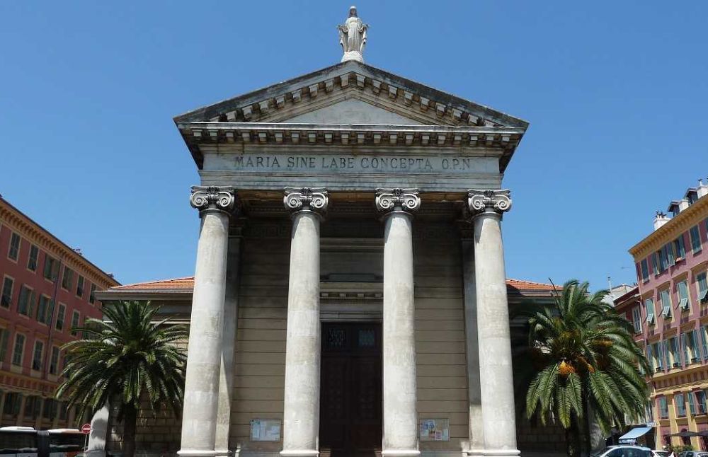 La chiesa di Notre Dame du Port a Nizza