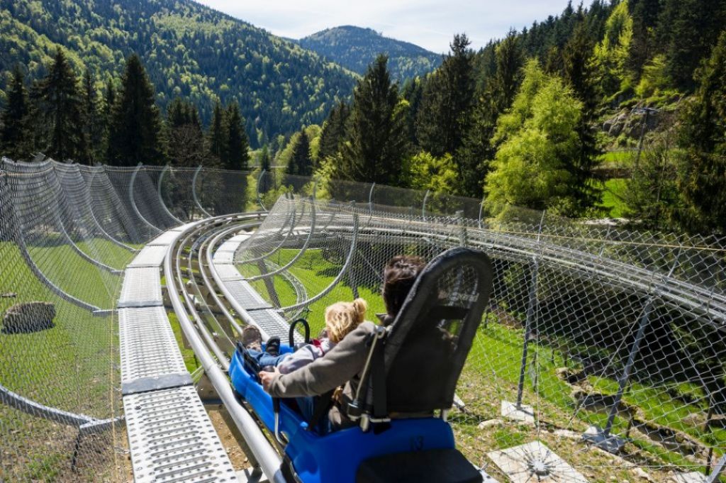 L'alpine coaster dello Steinwasen Park in Germania