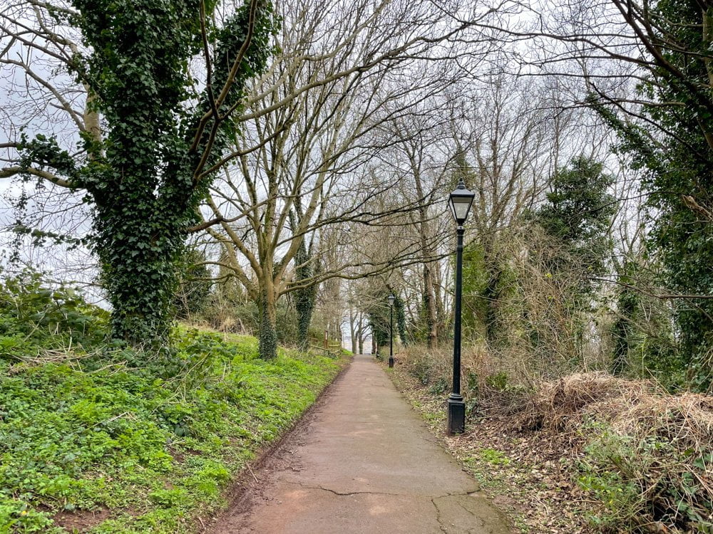 Il parco Brandon Hill a Bristol