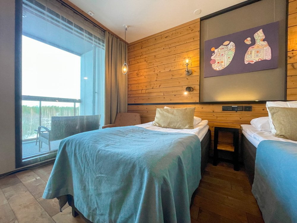 Camera dell'Hotel Aateli a Vuokatti