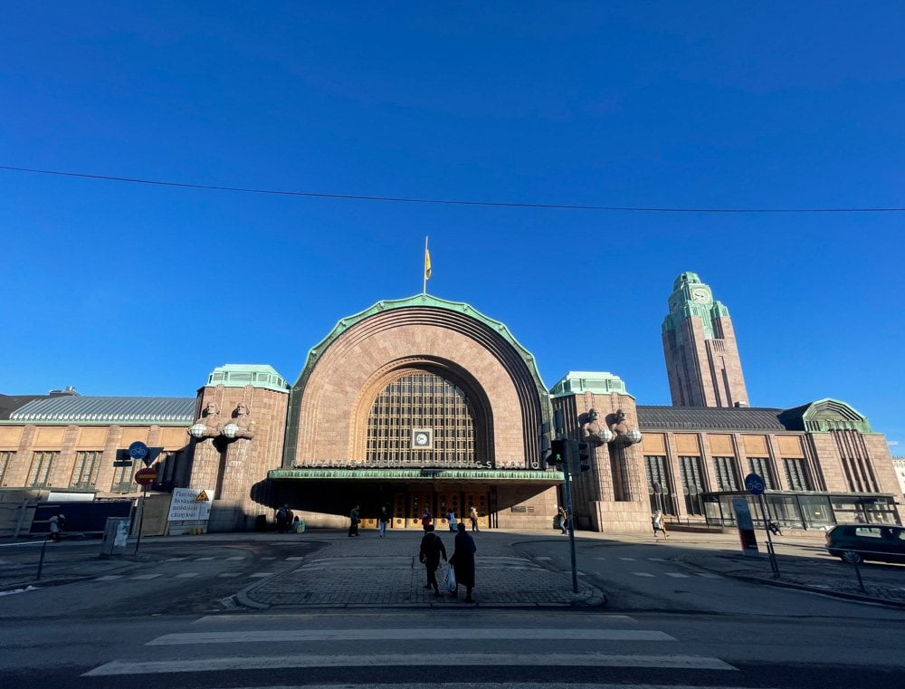 La Stazione Centrale di Helsinki, Finlandia