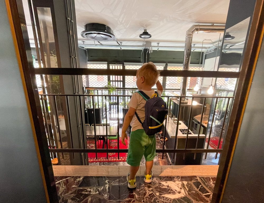 Baby blogger nell'appartamento Downtown Loft, Torino