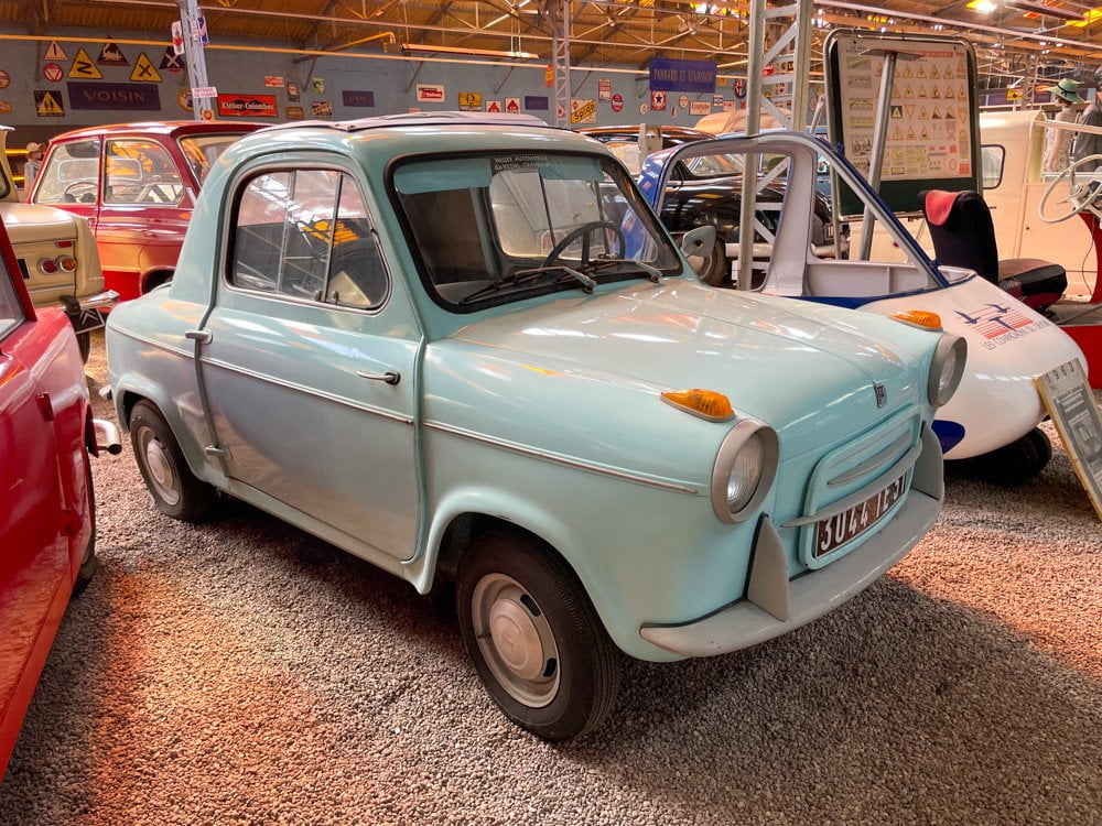 Utilitaria al Museo dell'Automobile di Reims