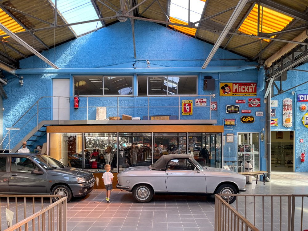 Ingresso del Museo dell'Automobile di Reims