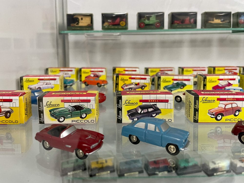 Modellini esposti al Musée Automobile Reims Champagne