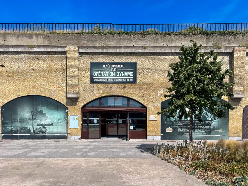 Ingresso del Musée Dunkerque 1940 Opération Dynamo