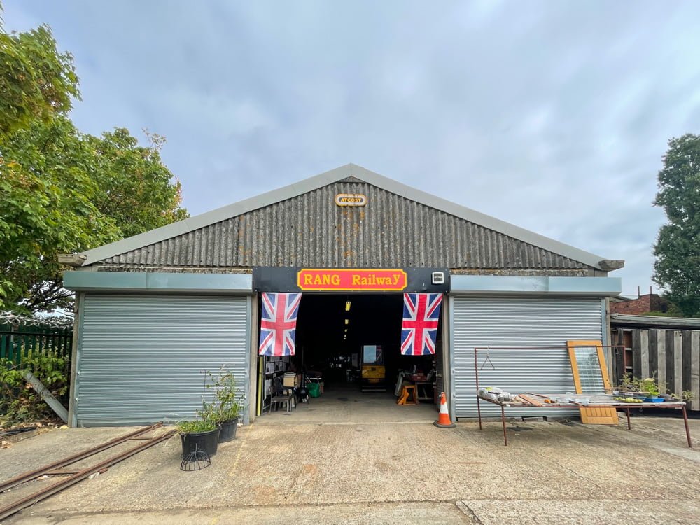Garage della Rang Railway di Crossness, Londra