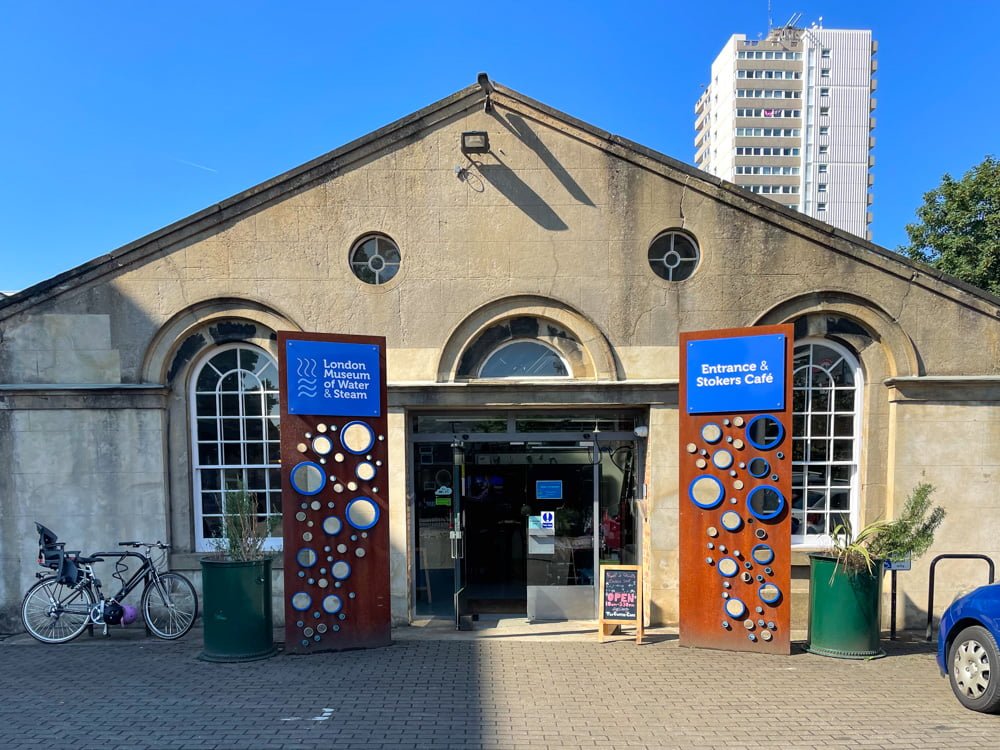 L'entrata del London Museum of Water & Steam