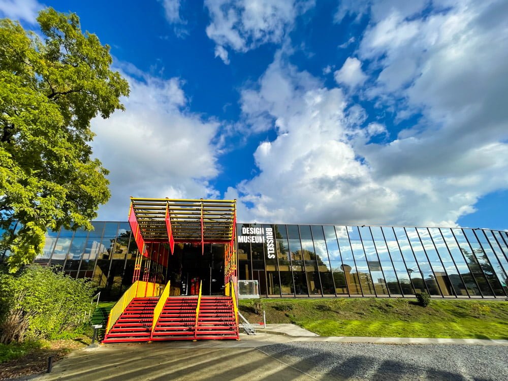 Facciata del Museo del Design di Bruxelles