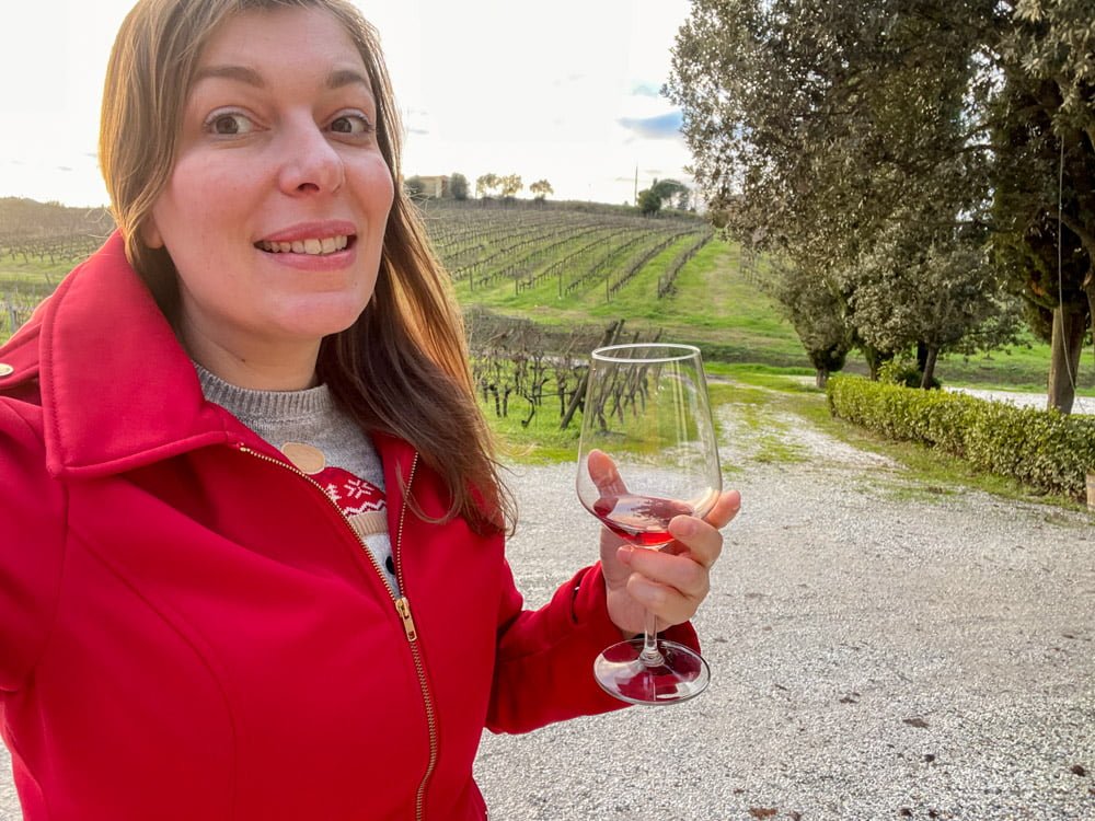 Paola Bertoni da Beconcini Wines a San Miniato