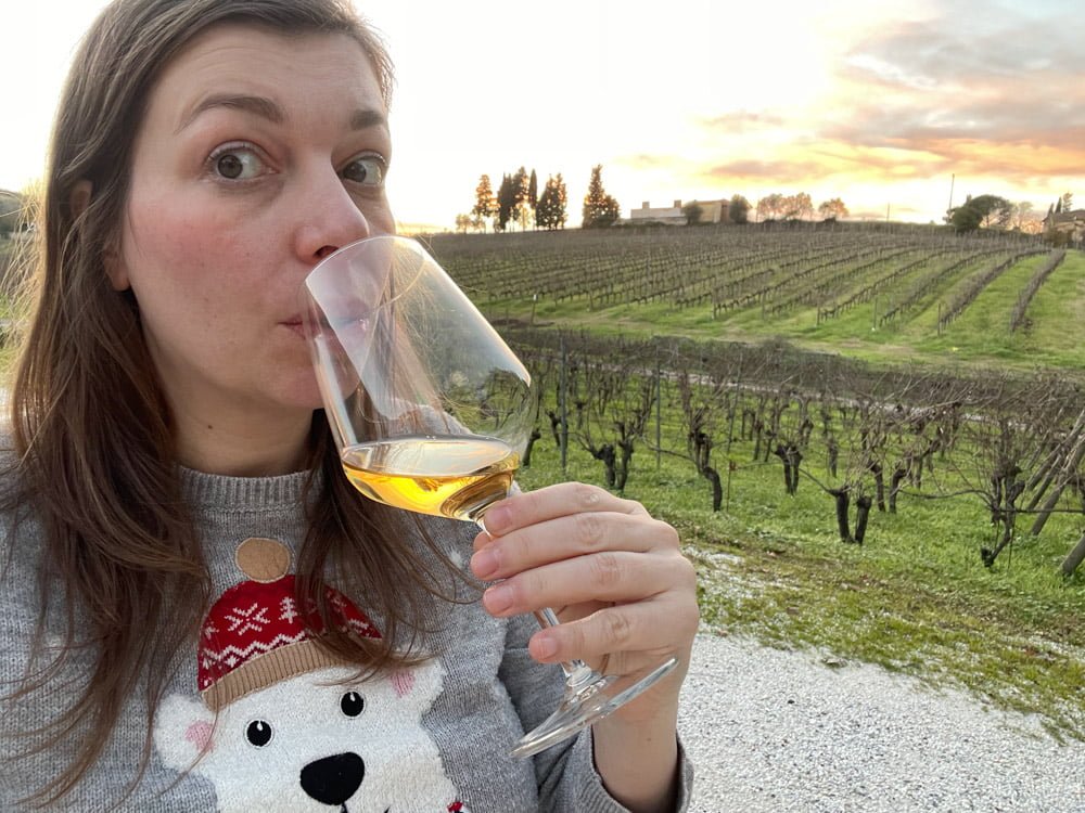 Paola Bertoni da Beconcini Wines a San Miniato