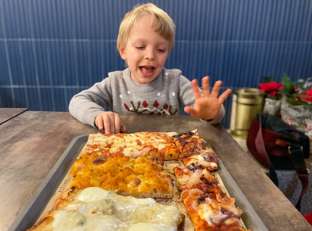 Figlio di Paola Bertoni da Pizza del Popolo a San Miniato
