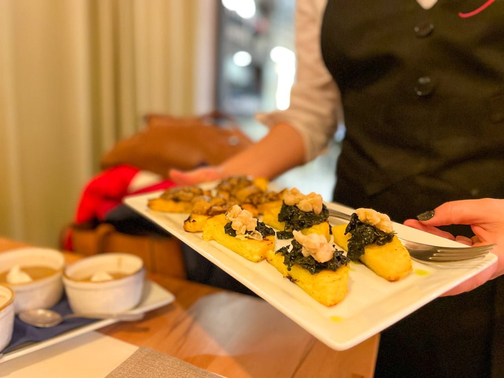 Antipasto al tartufo da Tartufi nel Cuore di Francesco Gemignani a San Miniato