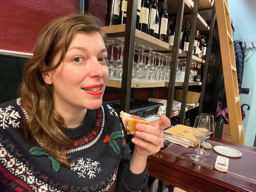 Paola Bertoni all'Osteria Sentieri di San Miniato