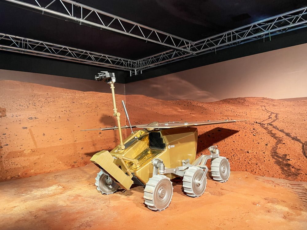 Il rover per le esplorazioni di Marte esposto al Museo delle Scienze di Valencia