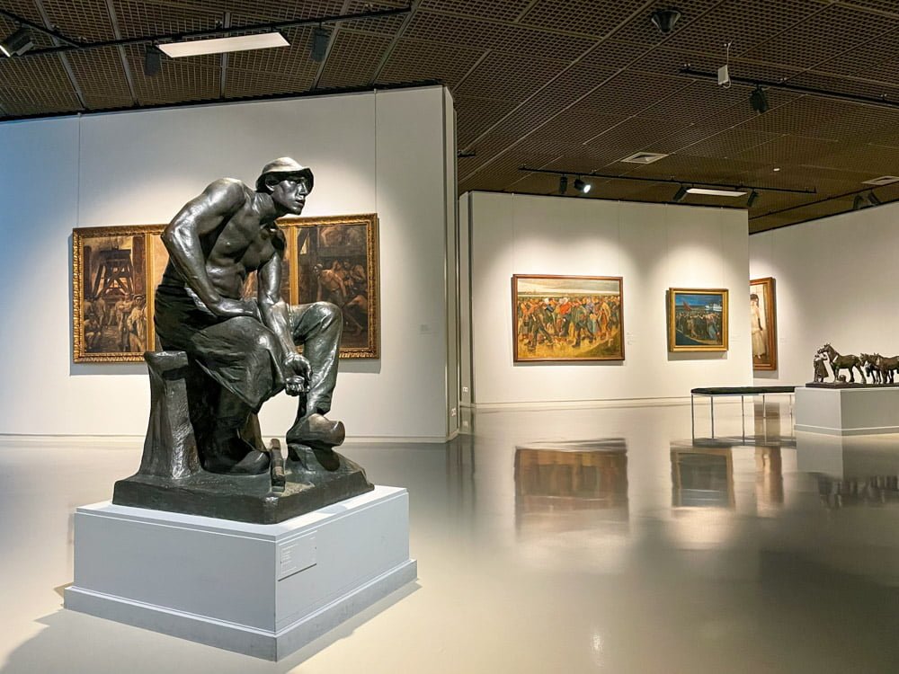 Sala del Museo Fin de Siecle di Bruxelles