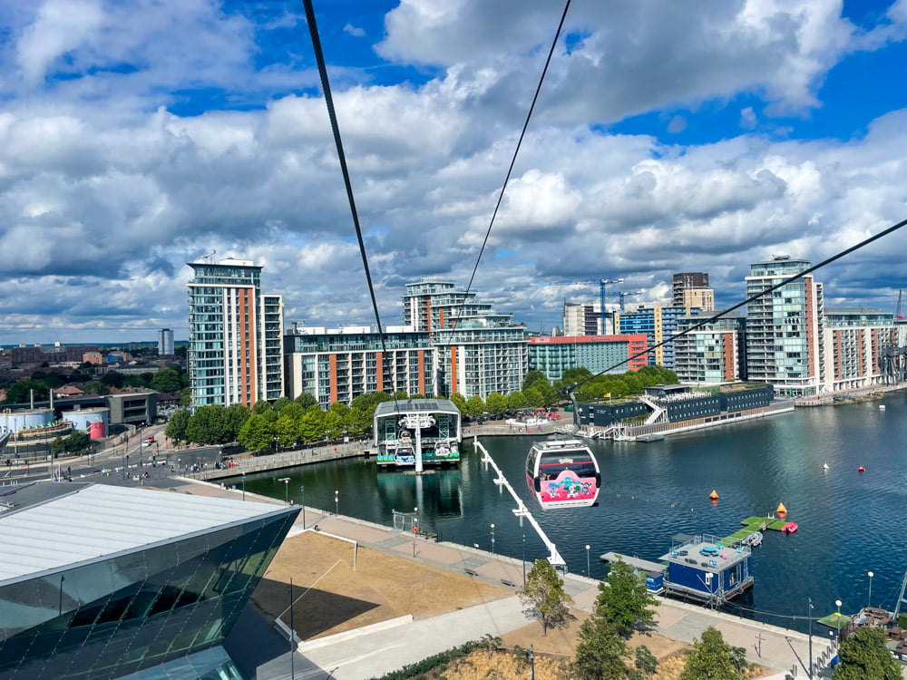 Teleferica IFS Cloud Cable Car di Londra