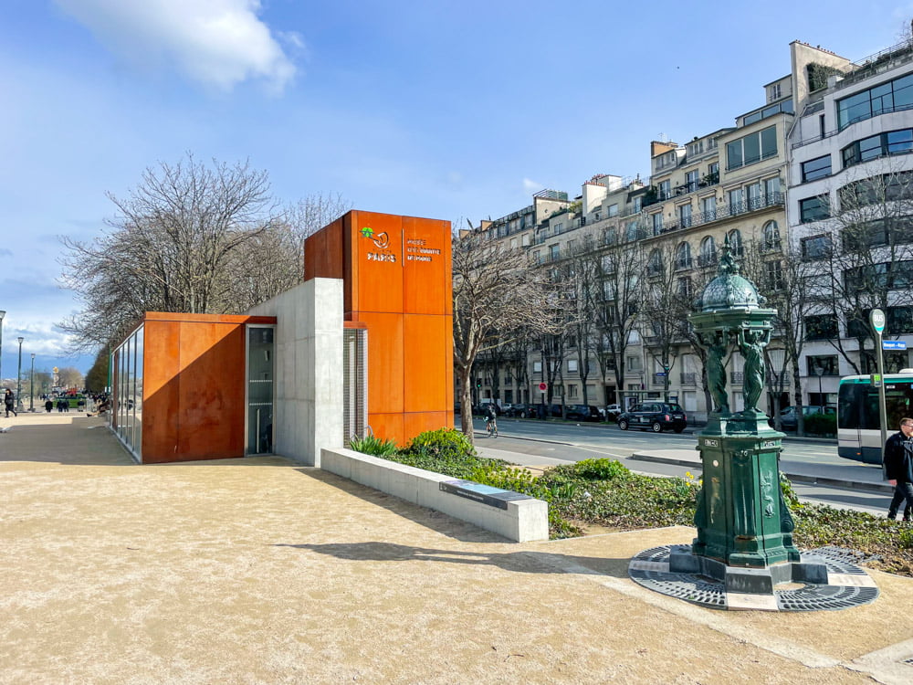 Entrata del Musée des Egouts di Parigi
