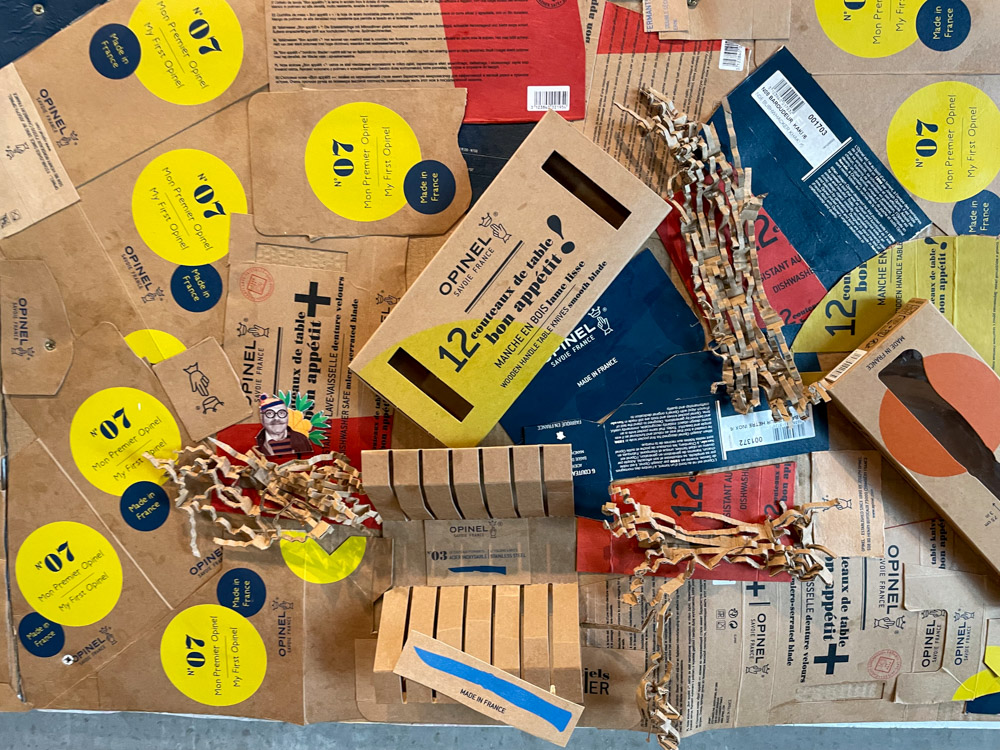 Imballi in mostra al Museo Opinel a Saint-Jean-de-Maurienne