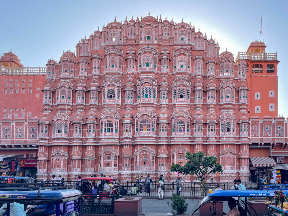Il Palazzo dei Venti Hawa Mahal a Jaipur