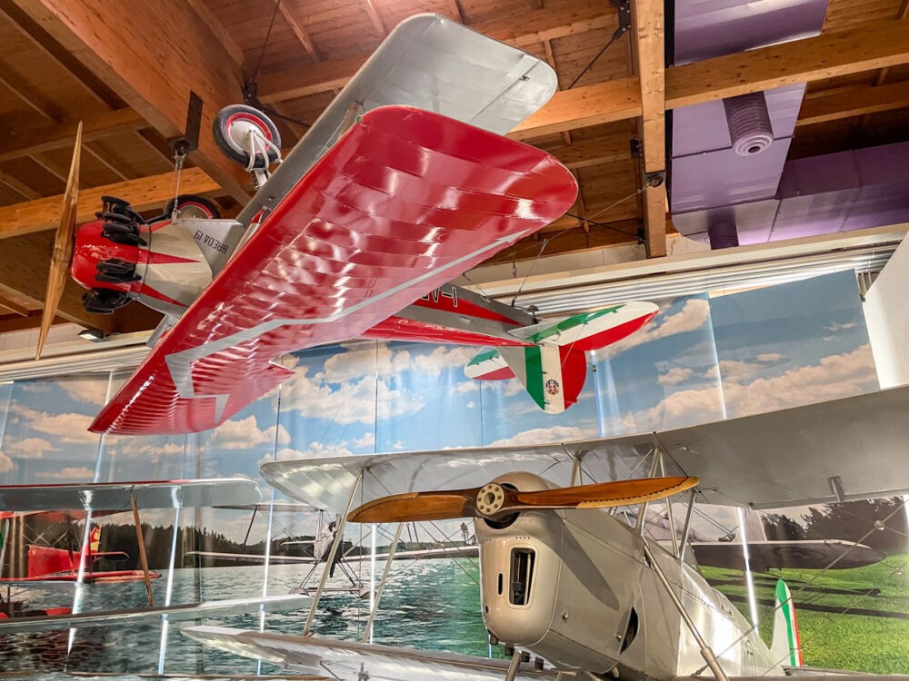 Aereo Breda Ba.19 al Museo dell'Aeronautica Caproni di Trento