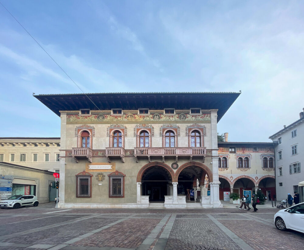 Facciata di Palazzo Del Ben in Rovereto