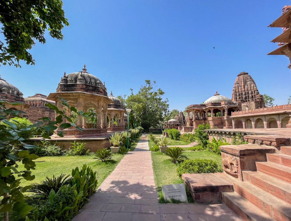 Complesso del Mandore Garden a Jodhpur