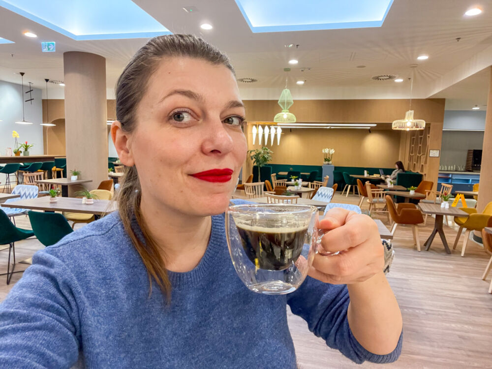 Paola Bertoni nell'hotel Hampton by Hilton Budapest City Centre