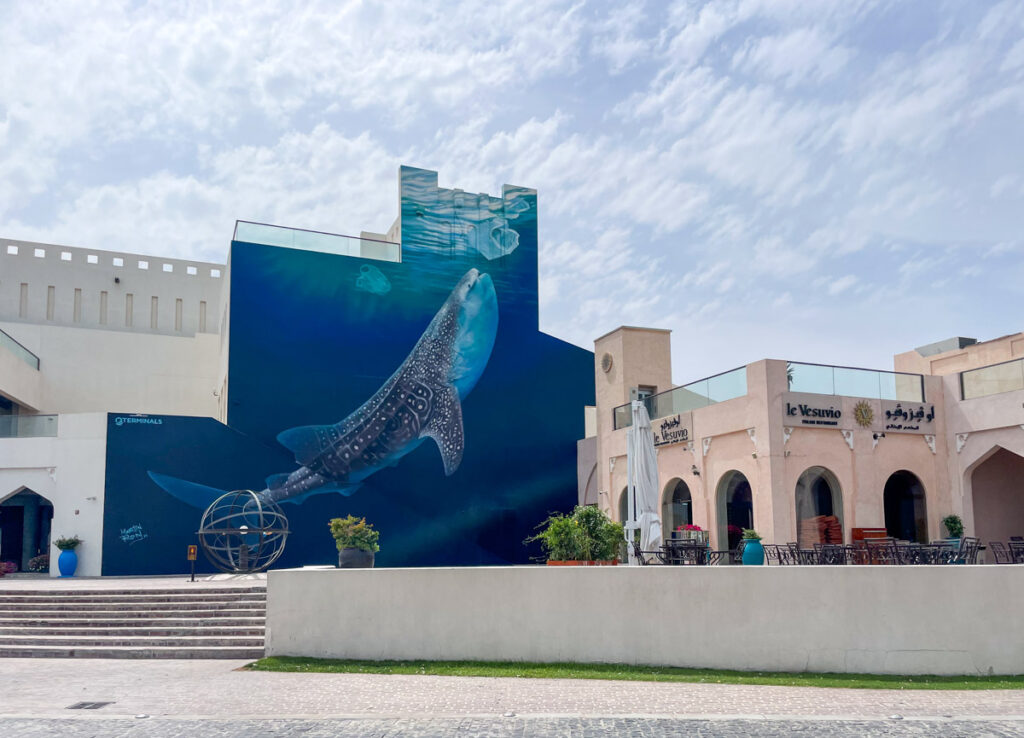 Street art al Katara Cultural Village a Doha