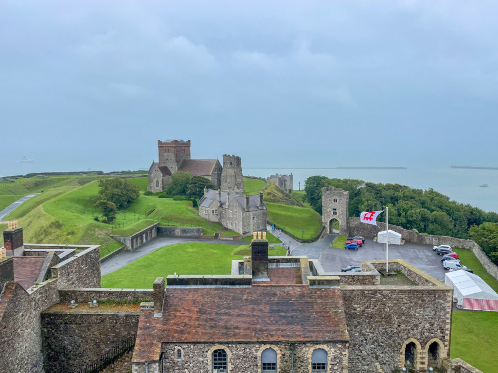 Vista dal Castello di Dover