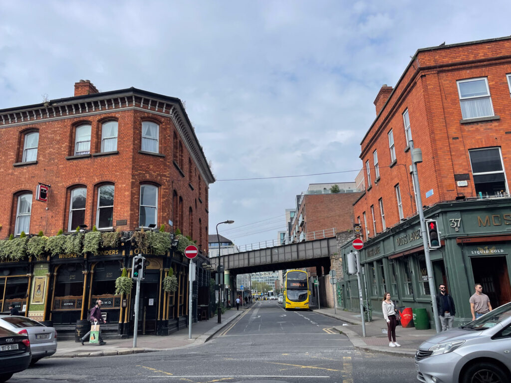 Strada nel centro di Dublino, Repubblica di Irlanda
