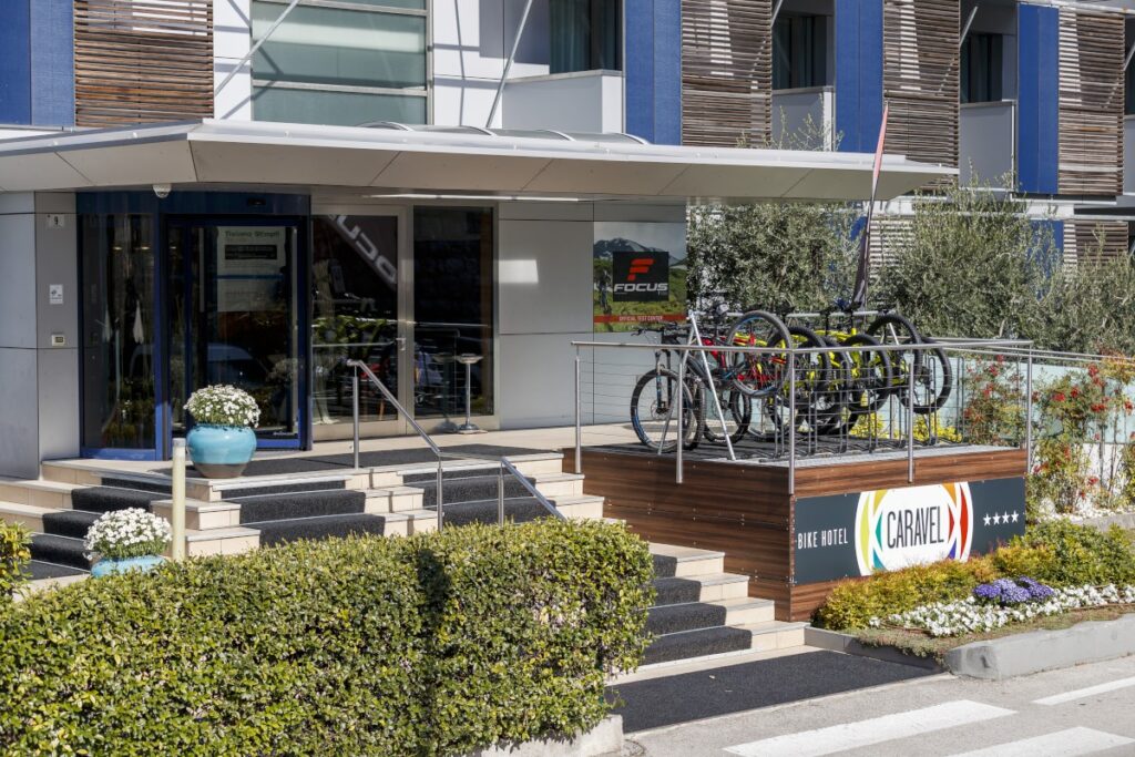 Bike hotel Caravel sul Lago di Garda