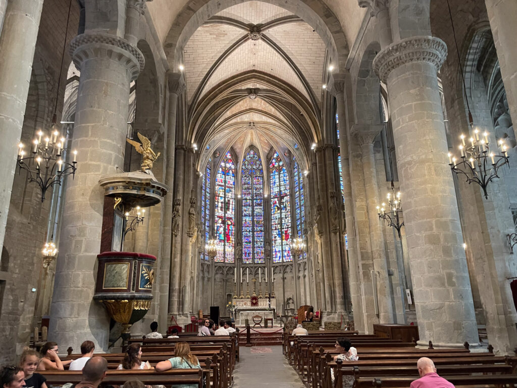 Basilica di San Nazaire a Carcassonne