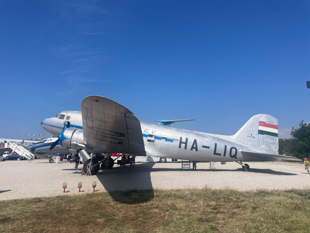 Aereo Lisunov Li-2T al Museo dell'Aviazione Aeropark di Budapest