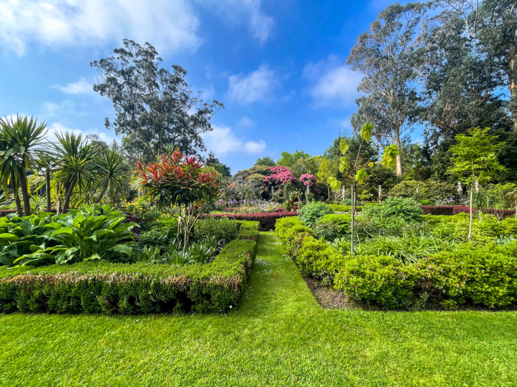 Aiuole nel giardino di Mount Stewart